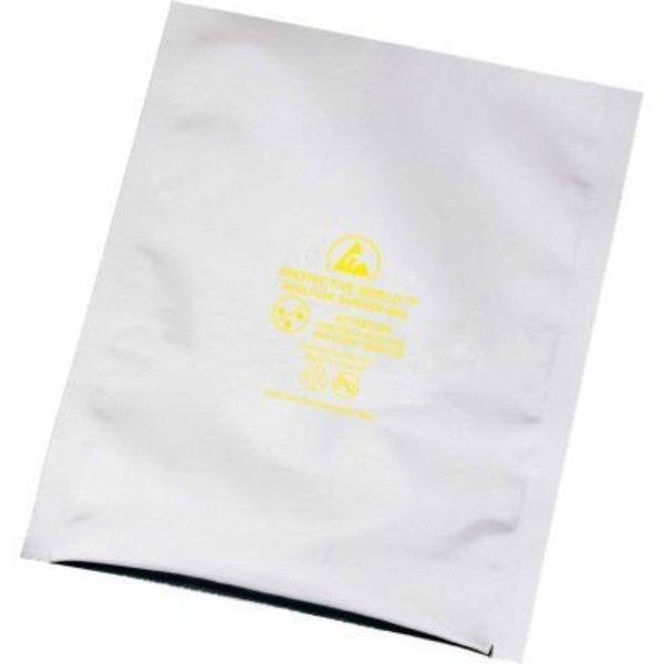 Desco Moisture Barrier Bags, 12inW x 18inL, 3.5 Mil, Silver, 100/Pack, Desco Industries, Mfr#: 13826